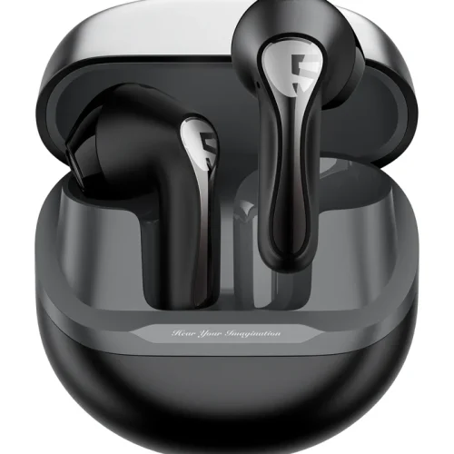 SoundPEATS Air5 – سماعات لاسلكية شبه داخل الأذن بنظام إلغاء ضوضاء نشط ذكي، معالج سناب دراجون المتطور، ونقاء صوتي فائق الدقة