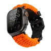 ULTIMAL Paracord Watch Band for Apple Watch – سوار ساعة تكتيكي مصنع من حبال الباراكورد العسكرية، متانة فائقة، وتصميم مخصص للمغامرات والرياضات الشاقة