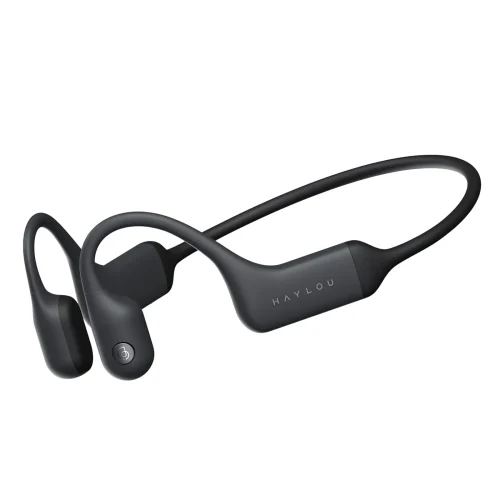 Haylou BC01 – سماعات رياضية رائدة بالتوصيل العظمي (Bone Conduction)، تصميم تيتانيوم خفيف الوزن، وعمر بطارية ممتد للتدريبات الشاقة
