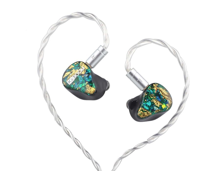 KiiBOOM Evoke – سماعات داخل الأذن (IEM) هجينة بثلاثة محركات، غشاء من الكاربون (DLC)، وهيكل راتينج مطبوع ثلاثي الأبعاد لعشاق التفاصيل الصوتية