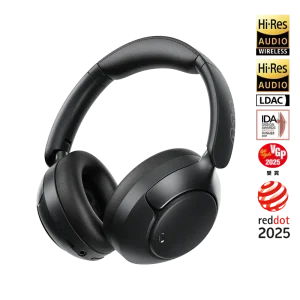 QCY H3 Pro – سماعات رأس لاسلكية بإلغاء ضوضاء نشط هجين، دعم كامل لترميز LDAC، وعمر بطارية خارق