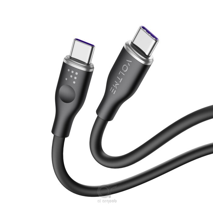 VOLTME PowerLink Moss Series 1.8M – كابل USB-C فخم بملمس سيليكون ناعم وشحن سريع