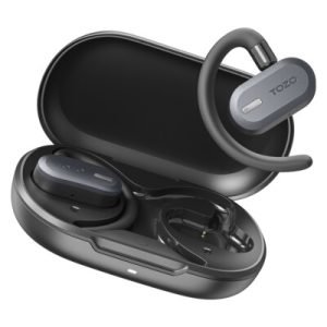 TOZO OpenBuds – سماعات لاسلكية مفتوحة الأذن بمفاصل ثنائية المحور، بصمة صوتية فائقة الدقة، وعمر بطارية ممتد للأنشطة اليومية والرياضية