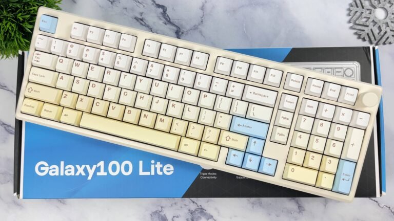 مراجعة Epomaker Galaxy100 Lite: كيبورد ألومنيوم فاخر للجيمنج بسعر اقتصادي
